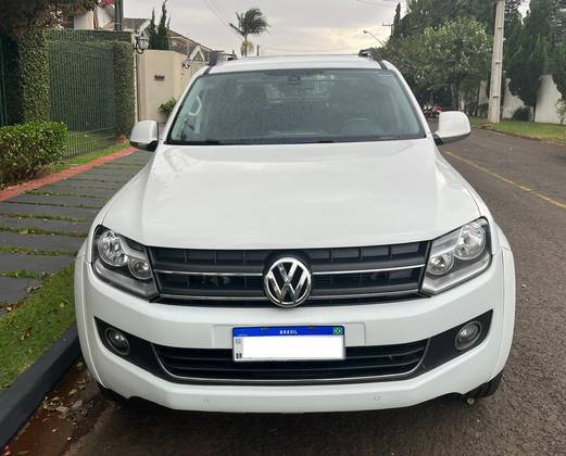 VOLKSWAGEN AMAROK 2.0 HIGHLINE 4X4 CD 16V TURBO INTERCOOLER DIESEL 4P AUTOMÁTICO VOLKSWAGEN AMAROK 2.0 HIGHLINE 4X4 CD 16V TURBO INTERCOOLER DIESEL 4P AUTOMÁTICO